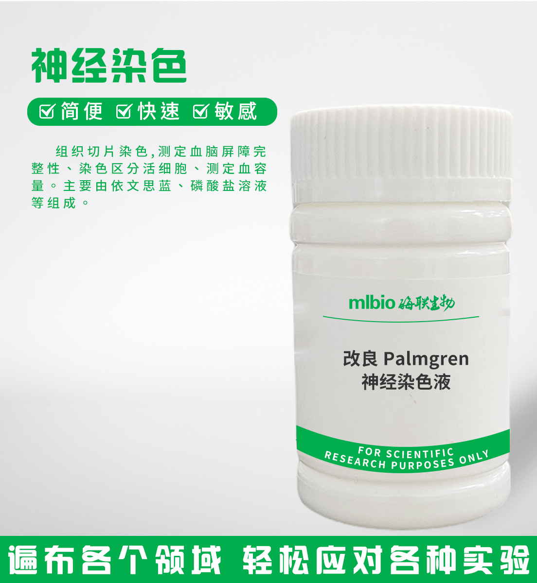 改良Palmgren神經(jīng)染色液主圖